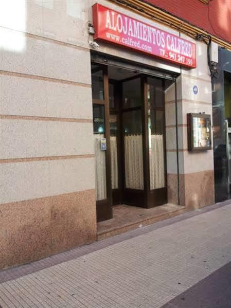 Pension Calfred II Logroño Esterno foto